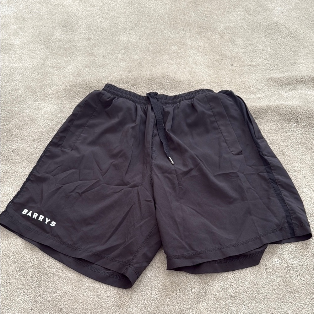 Barry’s Black Men Shorts size small